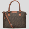 Calvin Klein Hudson Monogram Satchel - H3DDJ1EW-0